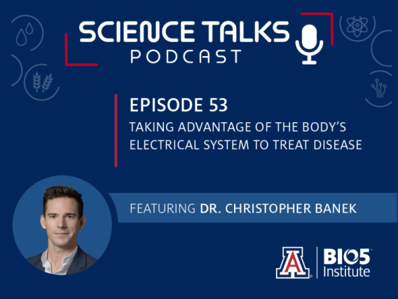 Dr. Banek on the Science Talks Podcast