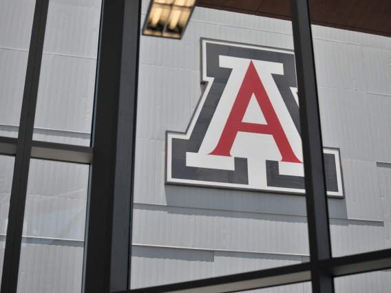 The University of Arizona "A" logo.