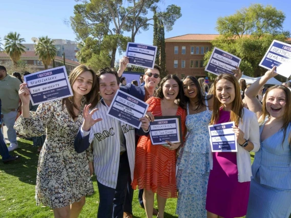 Students celebrate Match Day