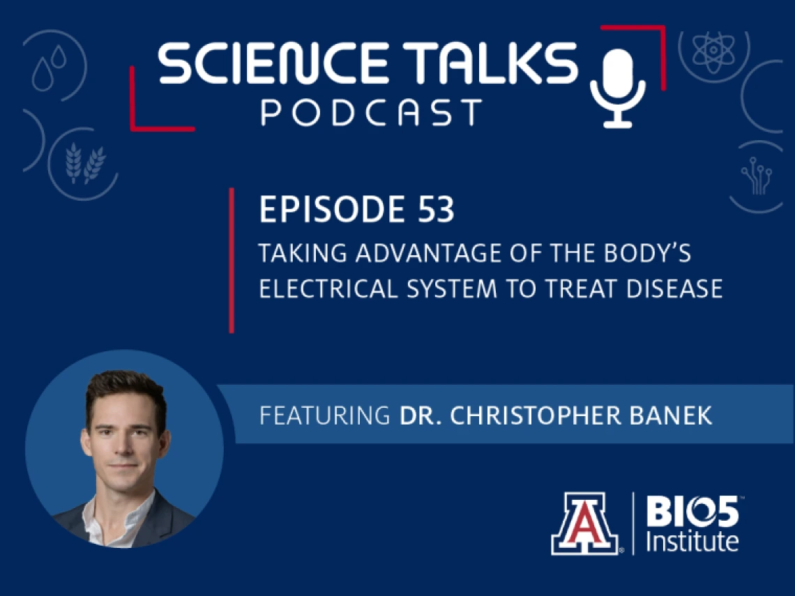 Dr. Banek on the Science Talks Podcast