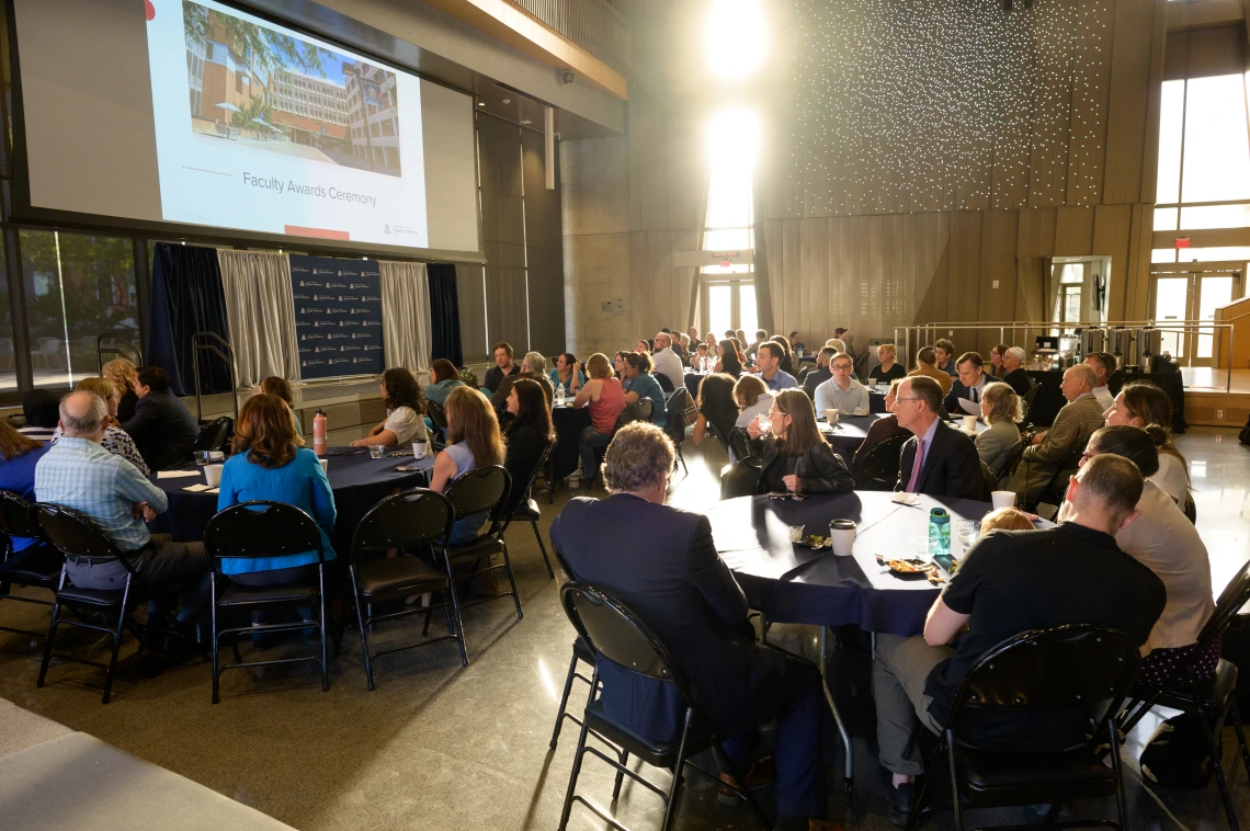 College of Medicine – Tucson faculty gather for the Faculty Awards